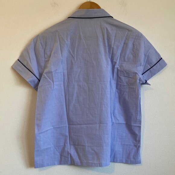 J. Crew Women's Pajama short set in end-on-end cotton Cool Lilac XS - Picture 5 of 6